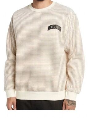 Noon Goons Men's Striped Crewneck
Sweatshirt Size XL New With Tags!